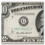 1950-A (G-Chicago) $10 FRN CU-63 EPQ PMG (Fr#2011-G) Printed Fold